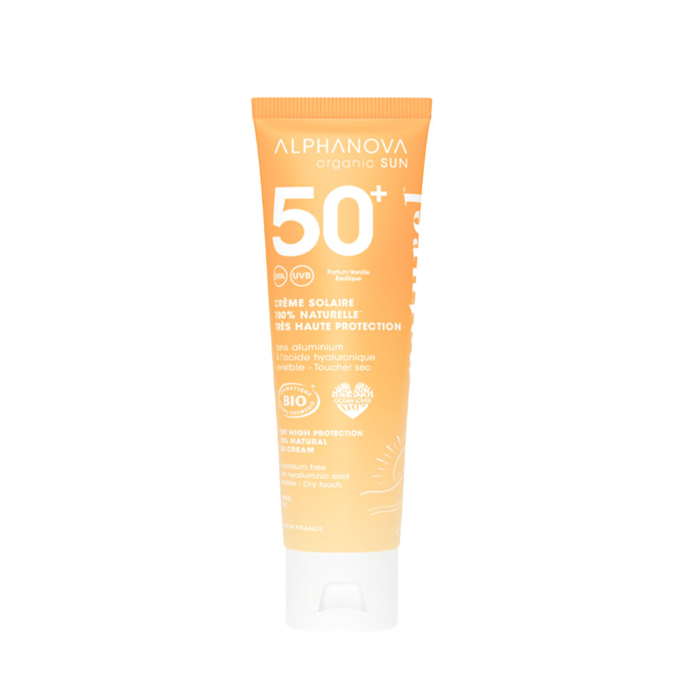 Alphanova Organic Sun Crema solar SPF50+ perfumada 50 g