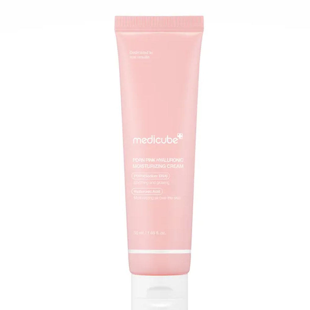 Medicube Crema reparadora PDRN con ácido hialurónico rosa 50 ml