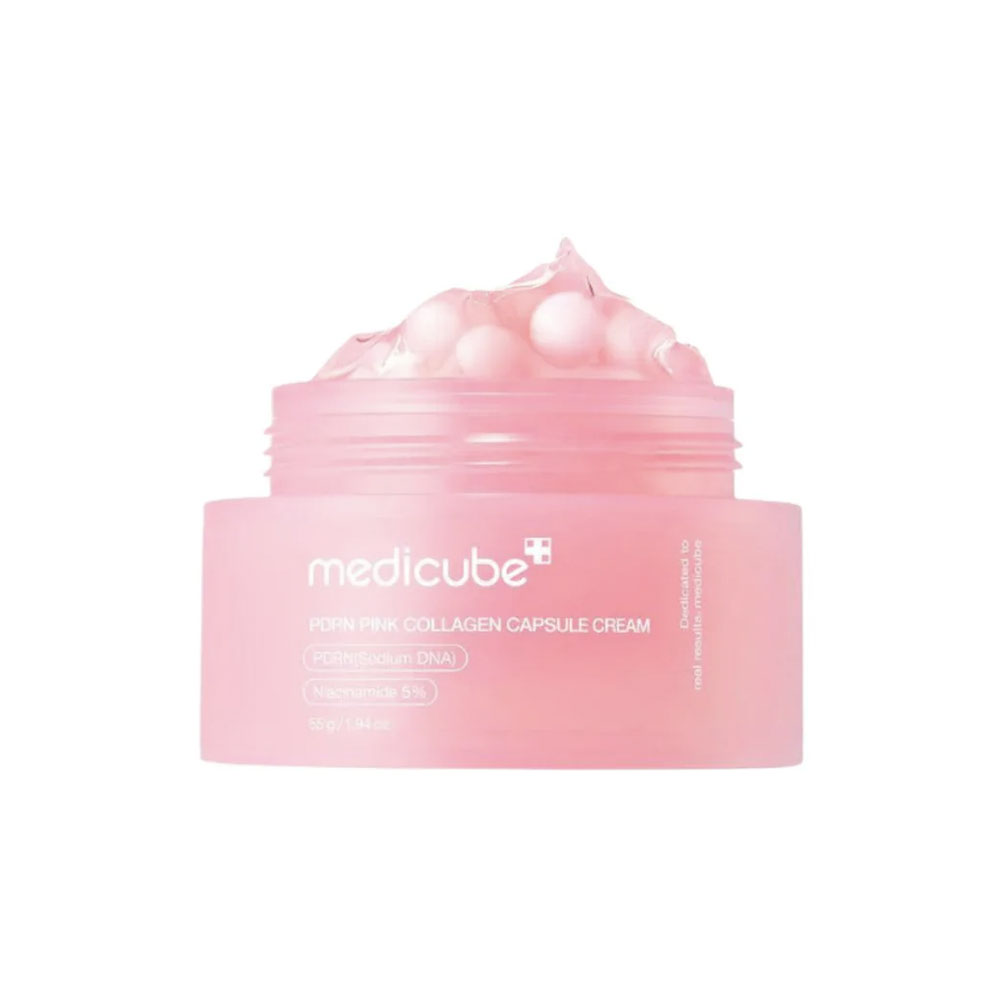 Medicube Crema reparadora PDRN Pink Collagen en cápsulas 50 ml