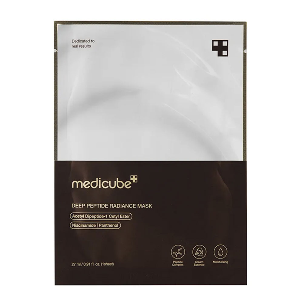 Medicube Mascarilla facial iluminadora con péptidos Deep 1 unidad