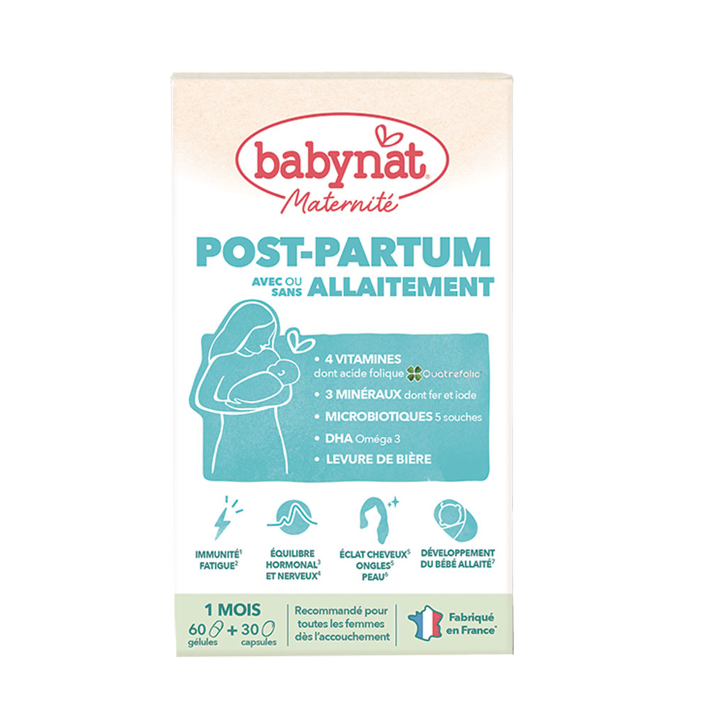 Babynat Maternité Posparto 60 cápsulas + 30 cápsulas
