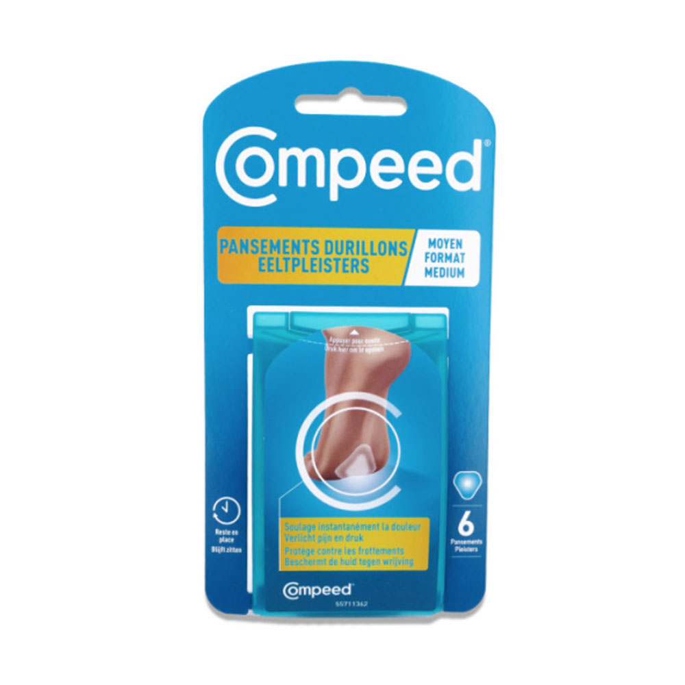 Compeed Apósitos Durillons Formato medio x6