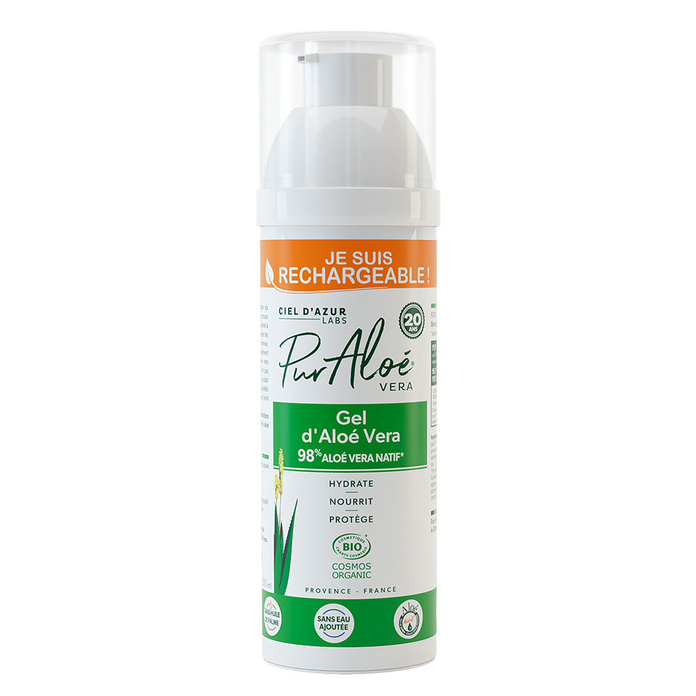 Pur Aloé Gel de aloe vera puro 98% bio 250 ml