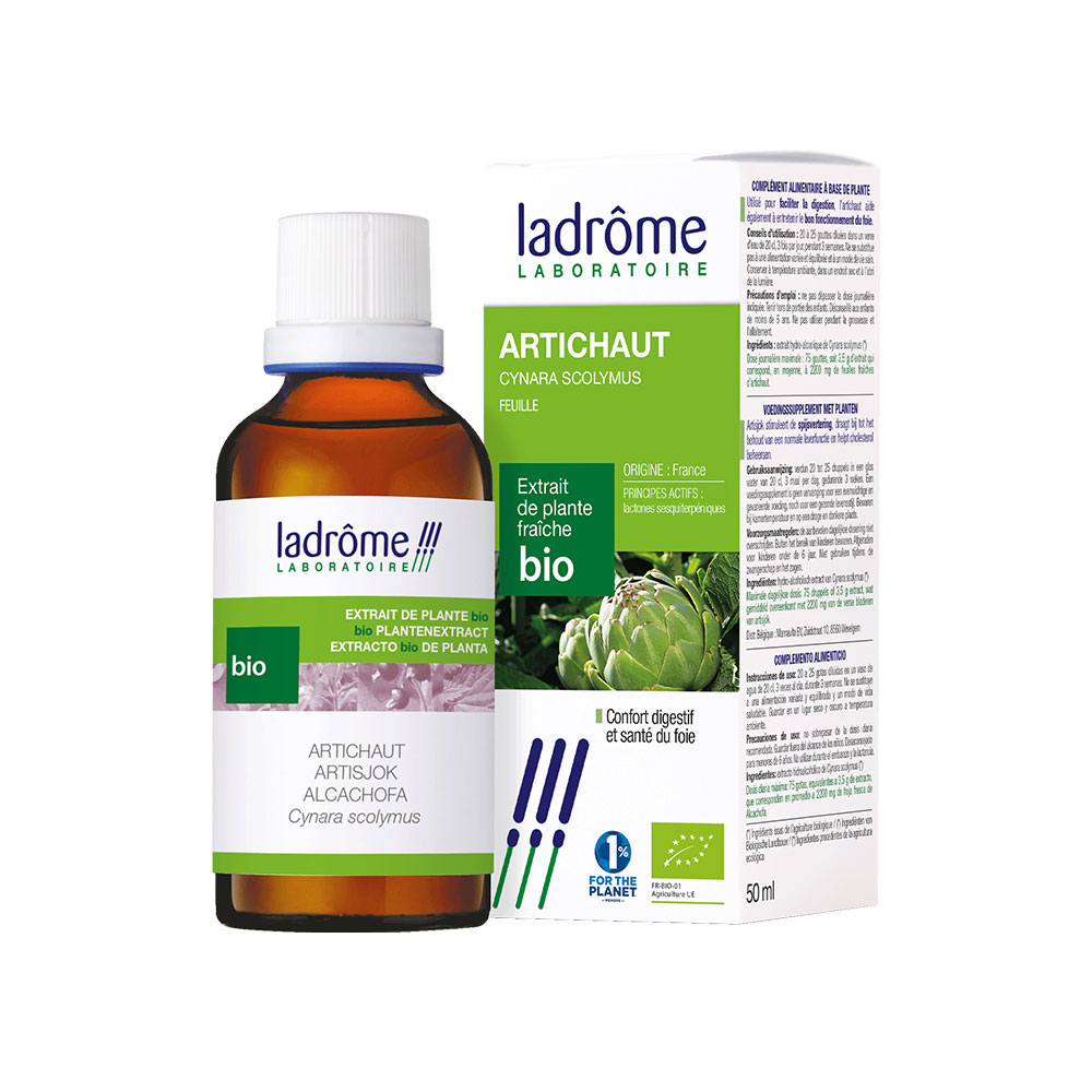 Ladrôme Extracto de planta alcachofa hoja 50 ml
