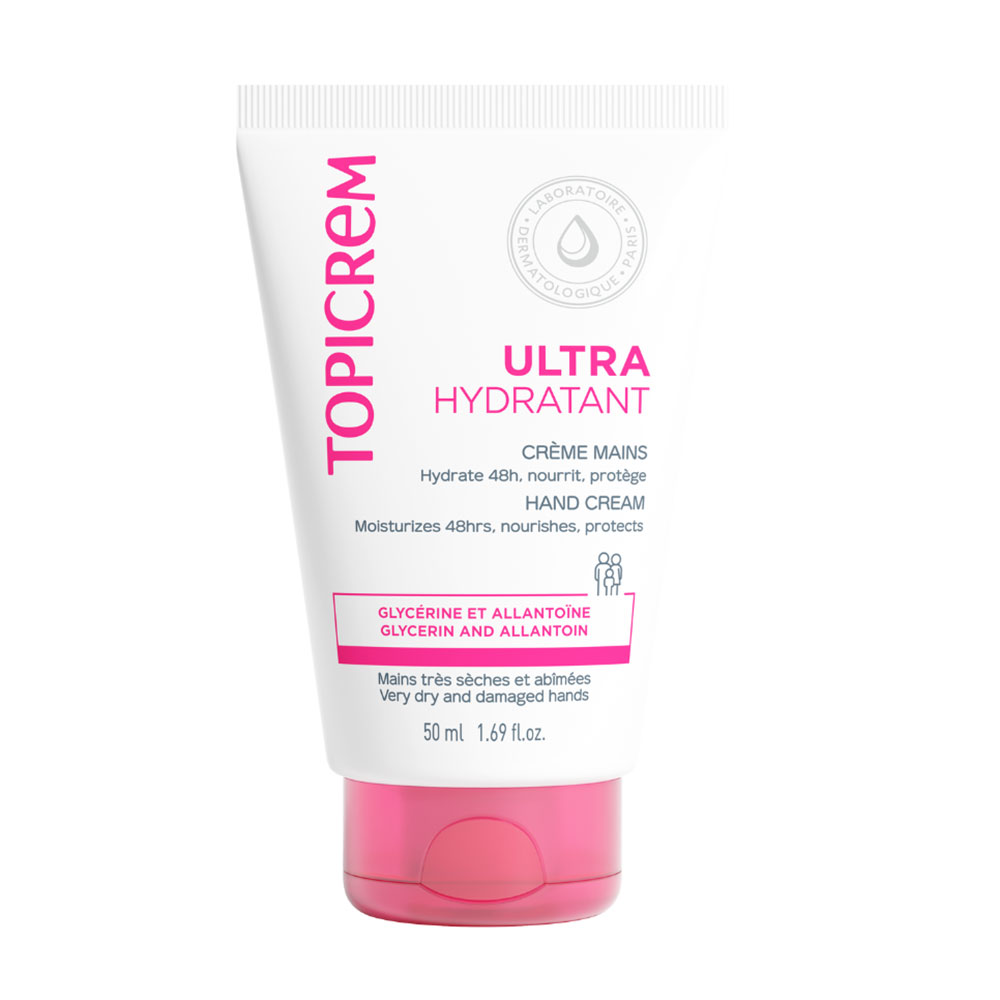 Topicrem Ultra Hidratante Crema manos manos muy secas y dañadas 50 ml