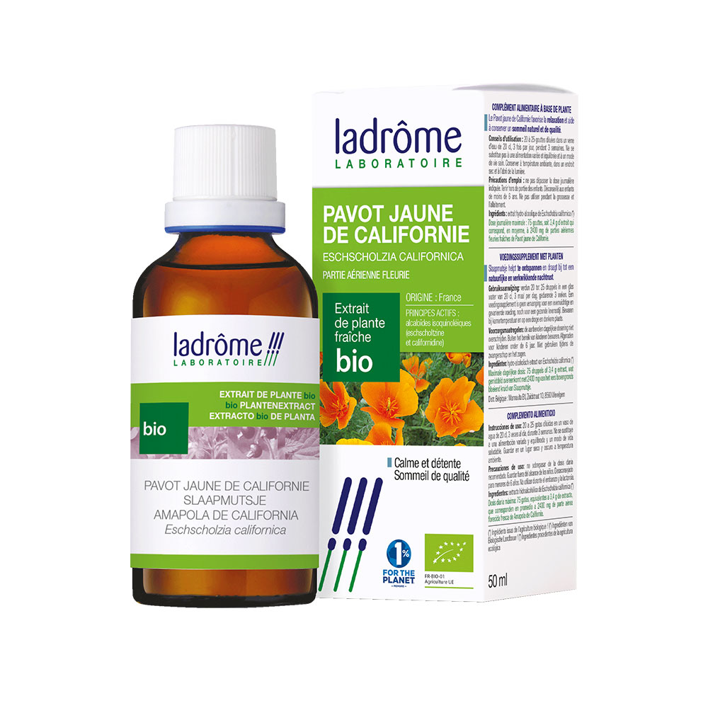 Ladrôme Extracto de planta de amapola de California parte aérea florida 50 ml