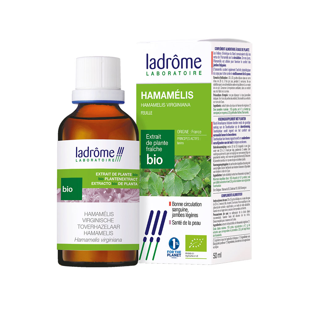 Ladrôme Extracto de planta hamamelis hoja 50 ml