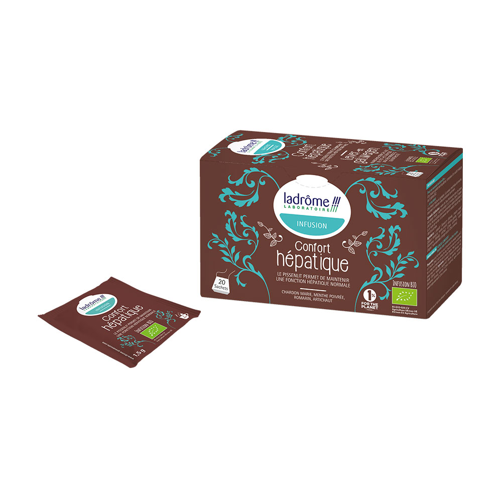 Ladrôme Infusión confort hepático 30 g