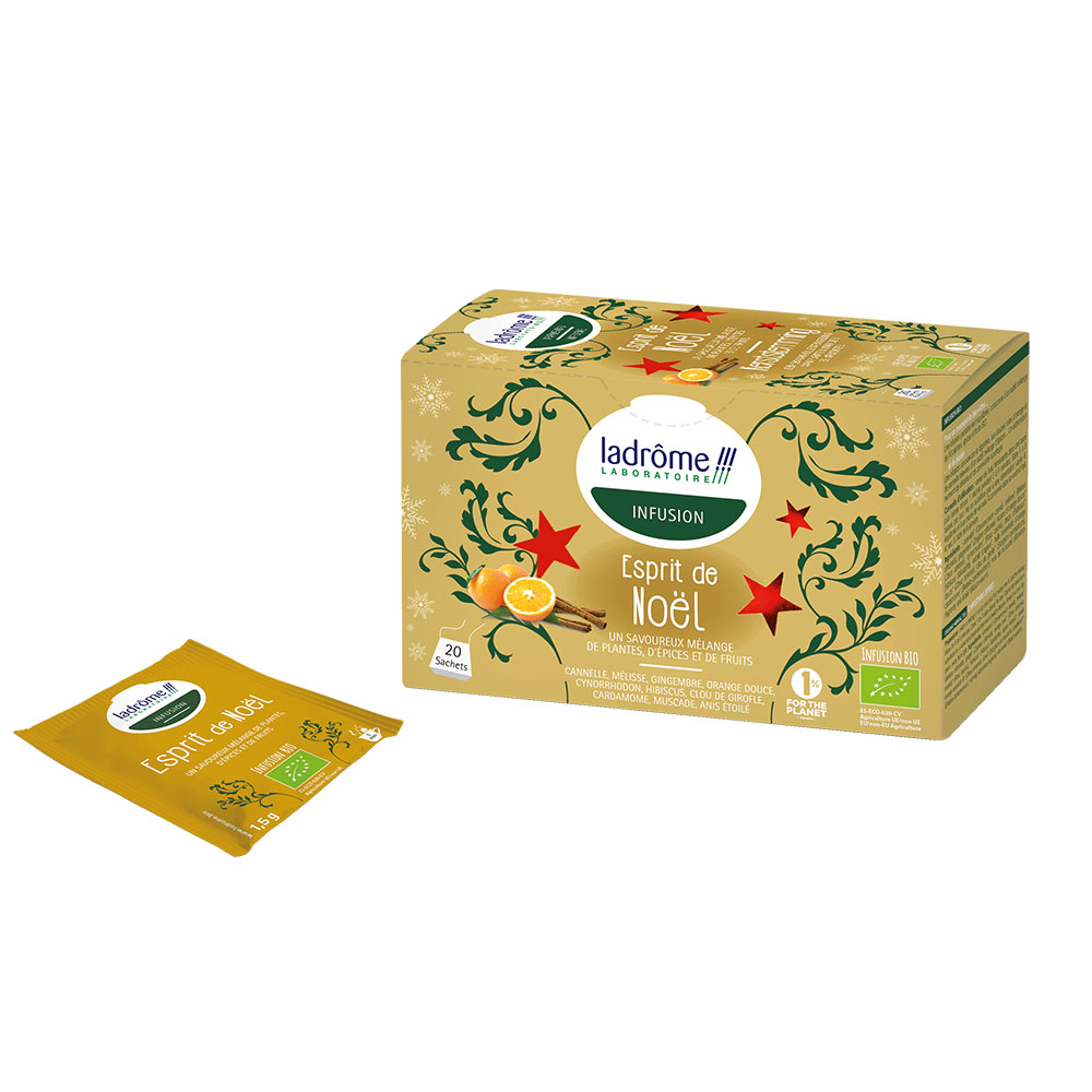 Ladrôme Infusión espíritu de Navidad 30 g