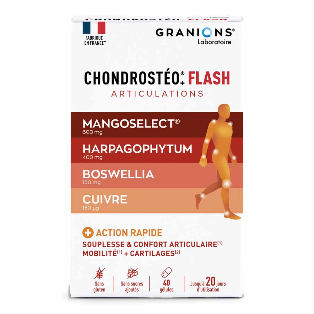 Granions Chondrosteo Flash 40 cápsulas