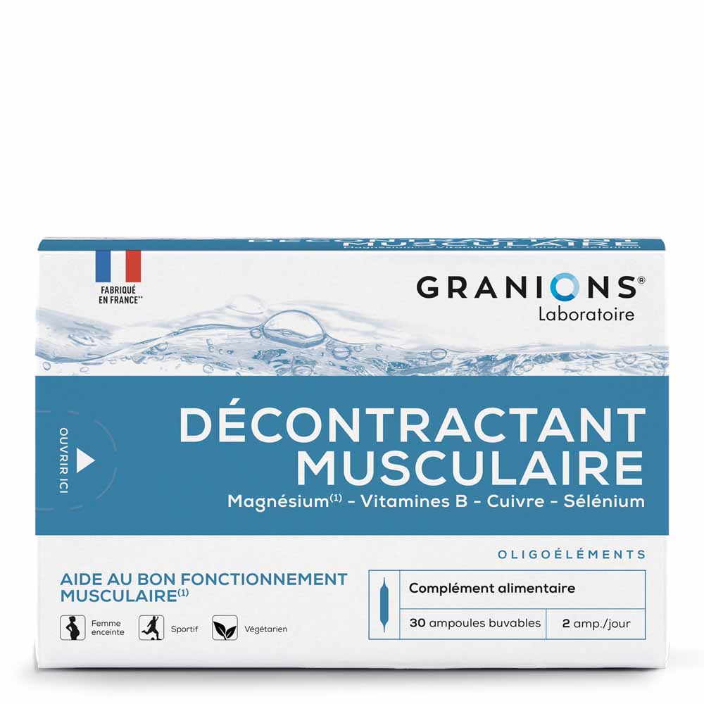 Granions Relajante Muscular 30 Ampollas