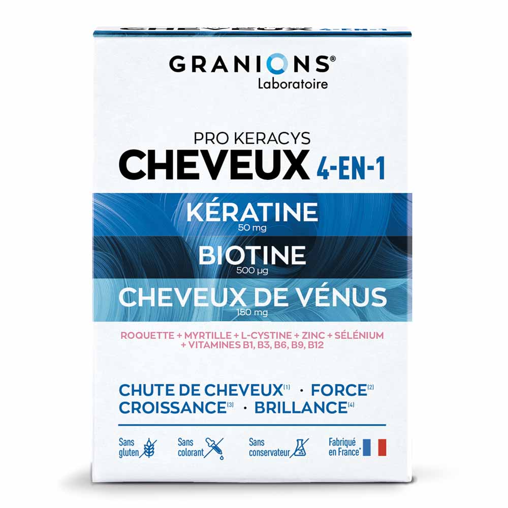 Granions Pro Keracys cabello 4 en 1 90 comprimidos