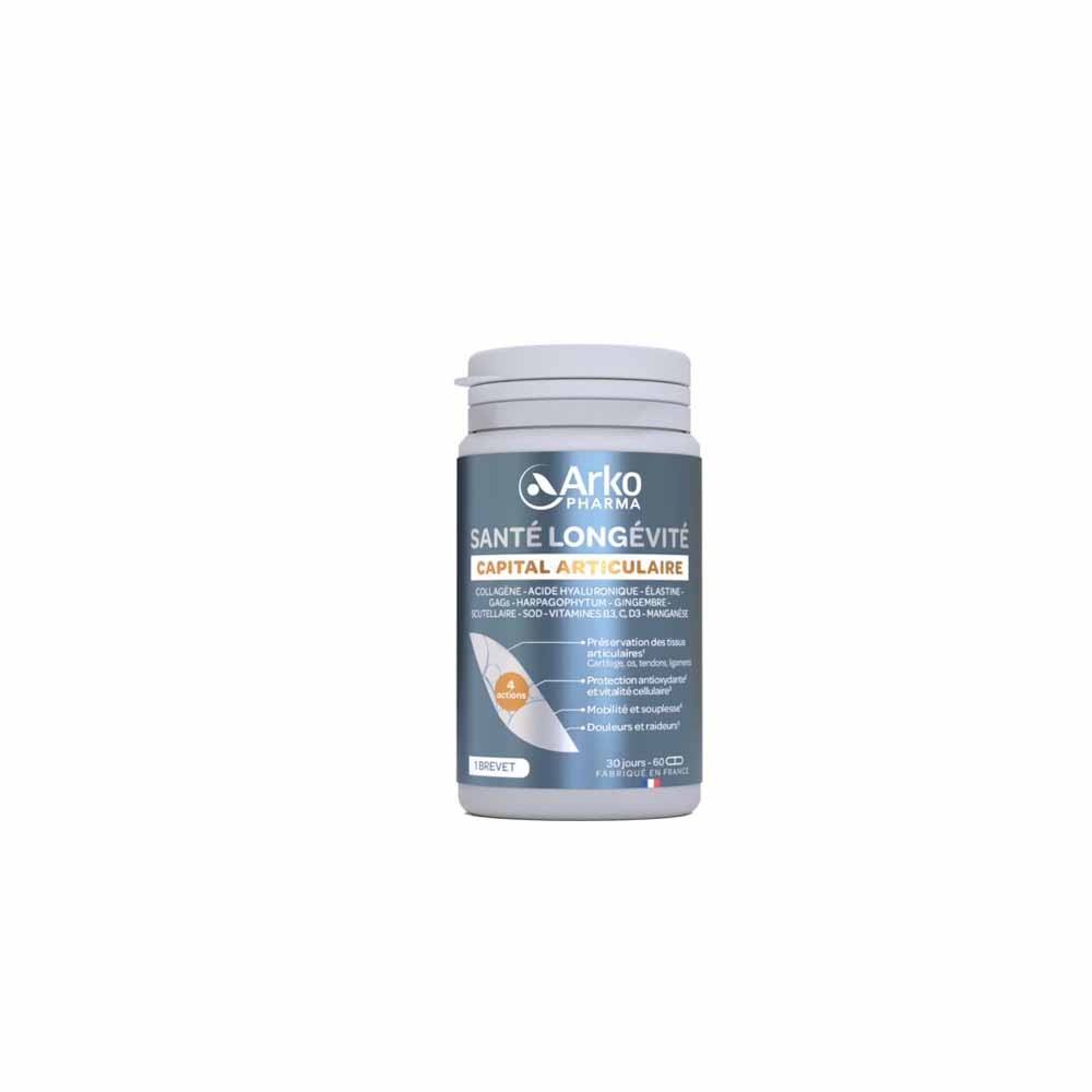 Arkopharma Salud Longevidad Articular 60 cápsulas