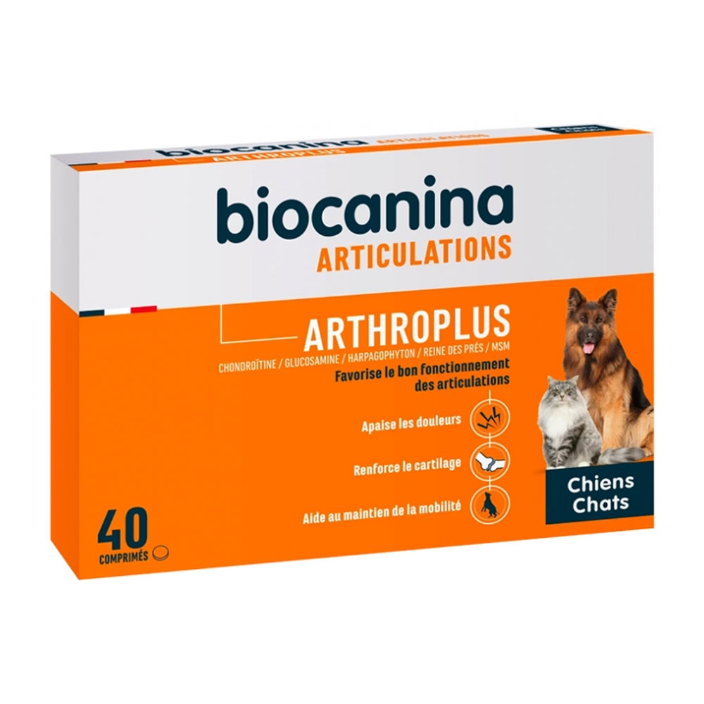 Biocanina Arthroplus para perro y gato 40 comprimidos apetecibles