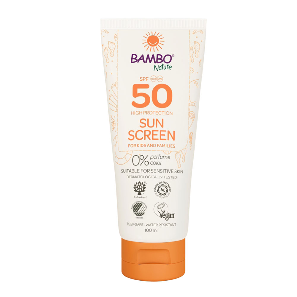 Bambo Nature Crema solar SPF50 100 ml