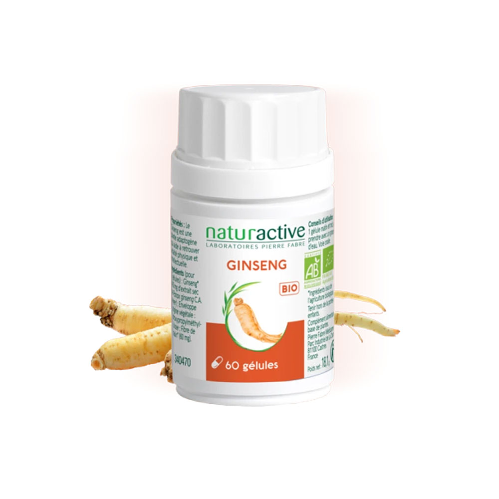 Naturactive Ginseng bio 60 cápsulas