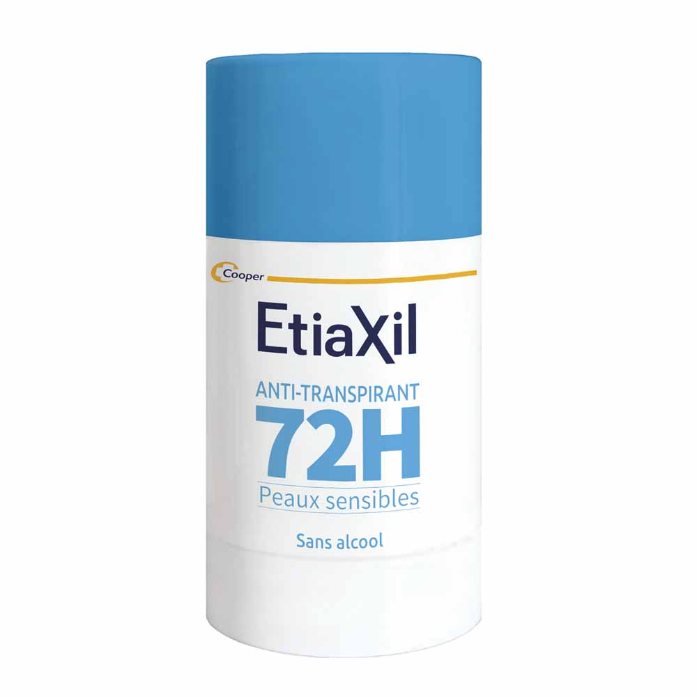 Etiaxil Antitranspirante Desodorante en stick protección 72h pieles sensibles 40 ml