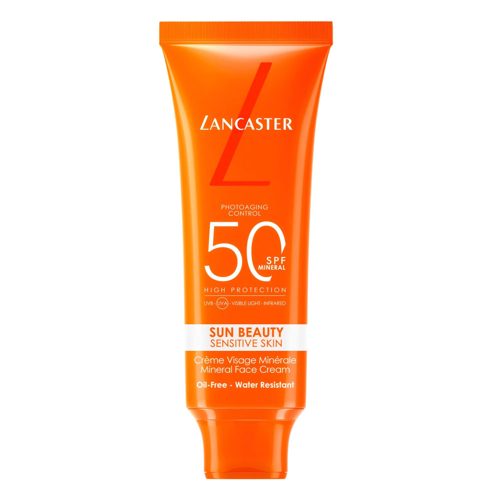Lancaster Crema facial mineral SPF50+ resistente al agua 50 ml