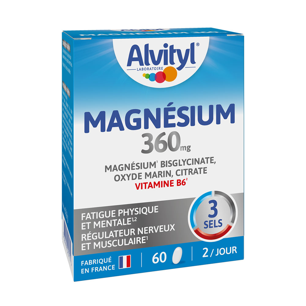 Alvityl Magnesio 360 mg 60 cápsulas