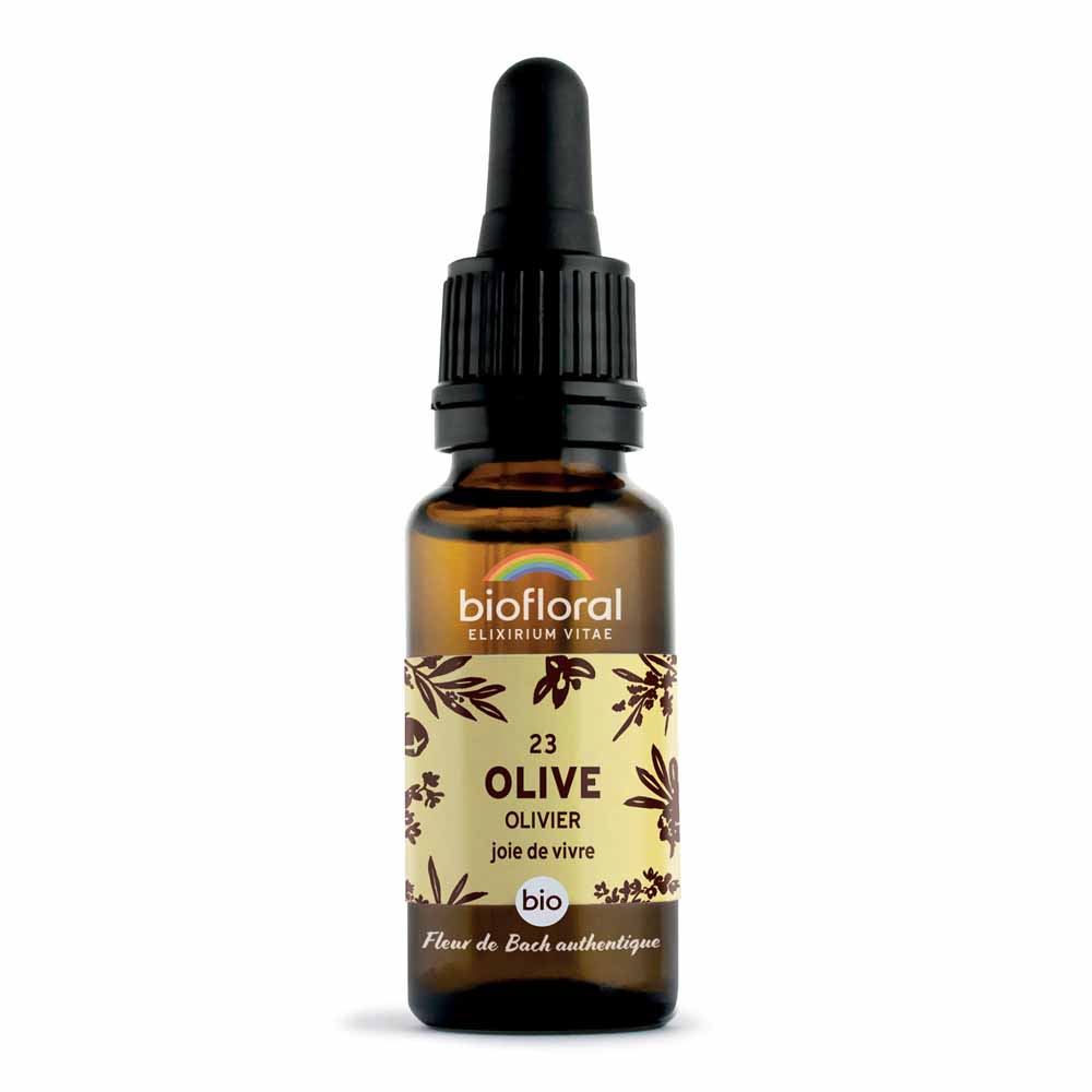 Biofloral Fleurs de Bach n°23 Olivo bio Demeter 20 ml