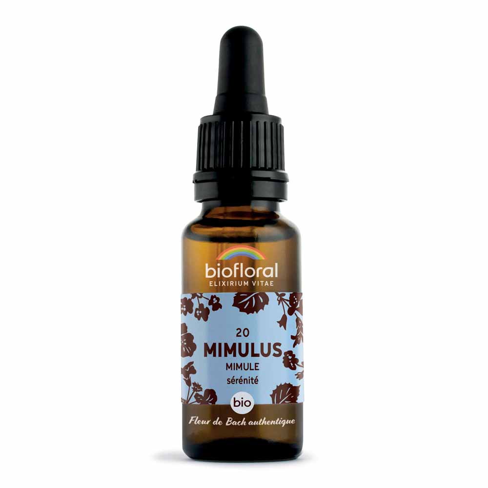 Biofloral Fleurs de Bach n°20 Mímulo Bio Demeter 20 ml