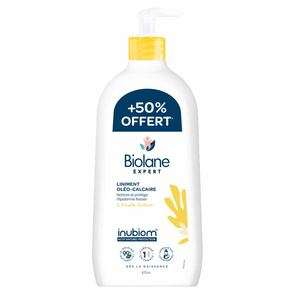 Biolane Experto Liniment oleocalcáreo limpia y protege 675 ml