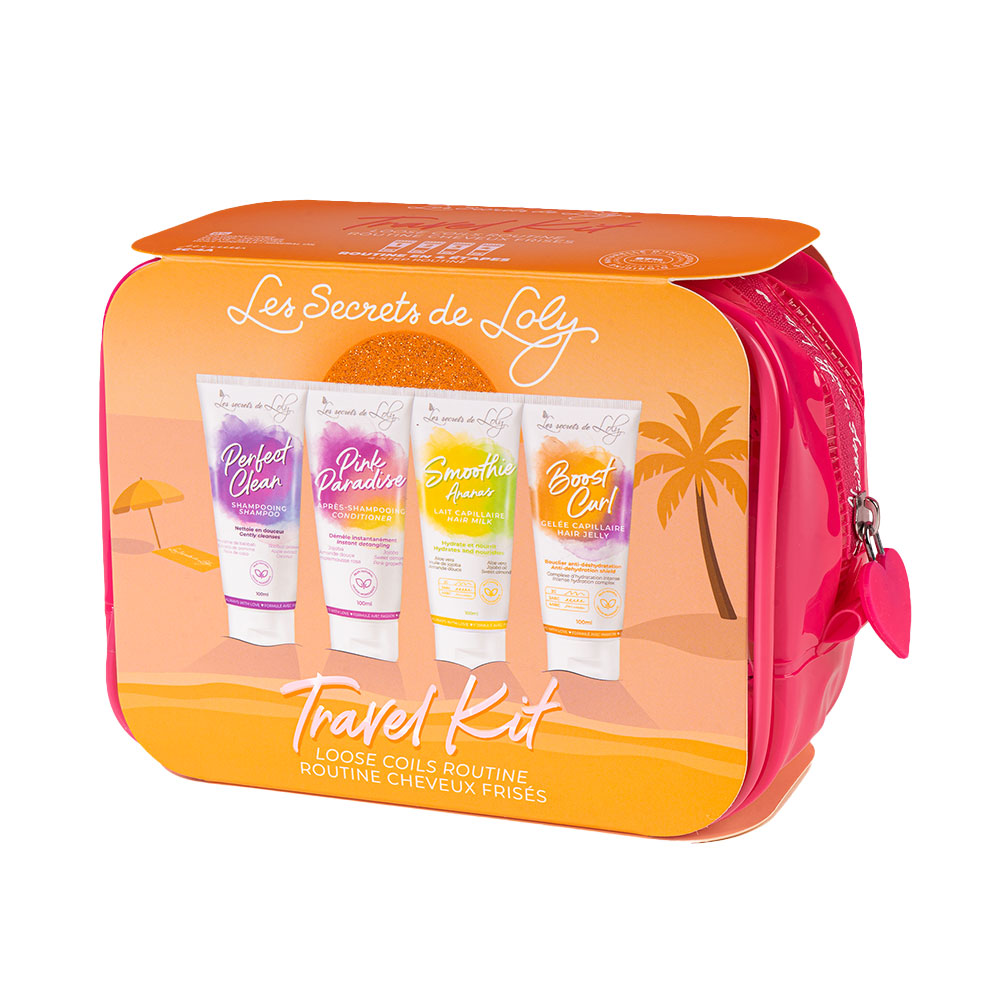 Les Secrets de Loly Kit viaje Cabello rizado