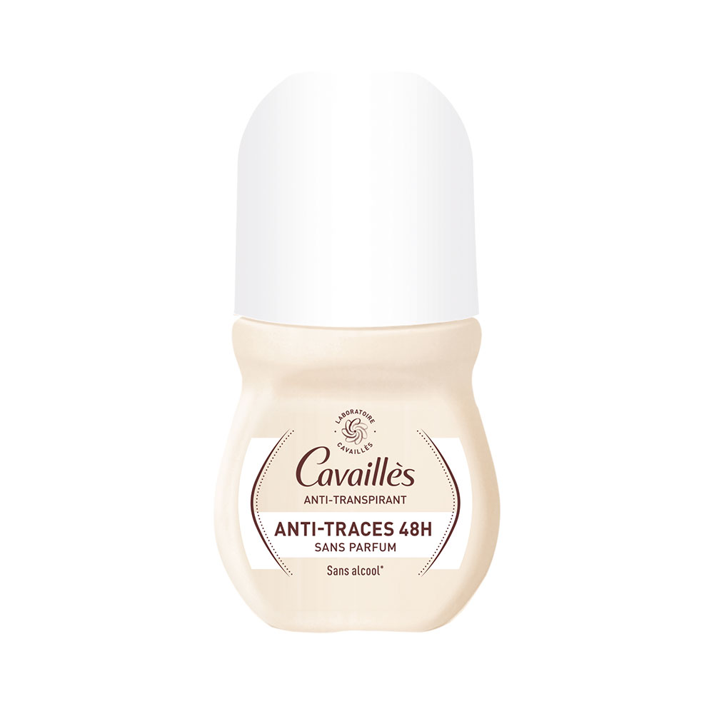 Cavaillès Absorb + Desodorante roll on antitranspirante 48h efecto extraseco 50ml