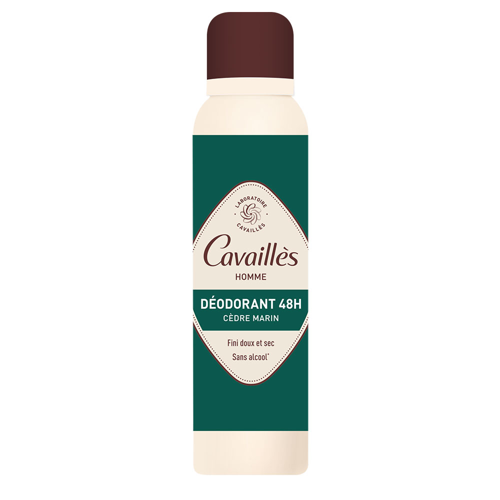 Cavaillès Dermato Desodorante Masculino en Spray 48H 150 ml