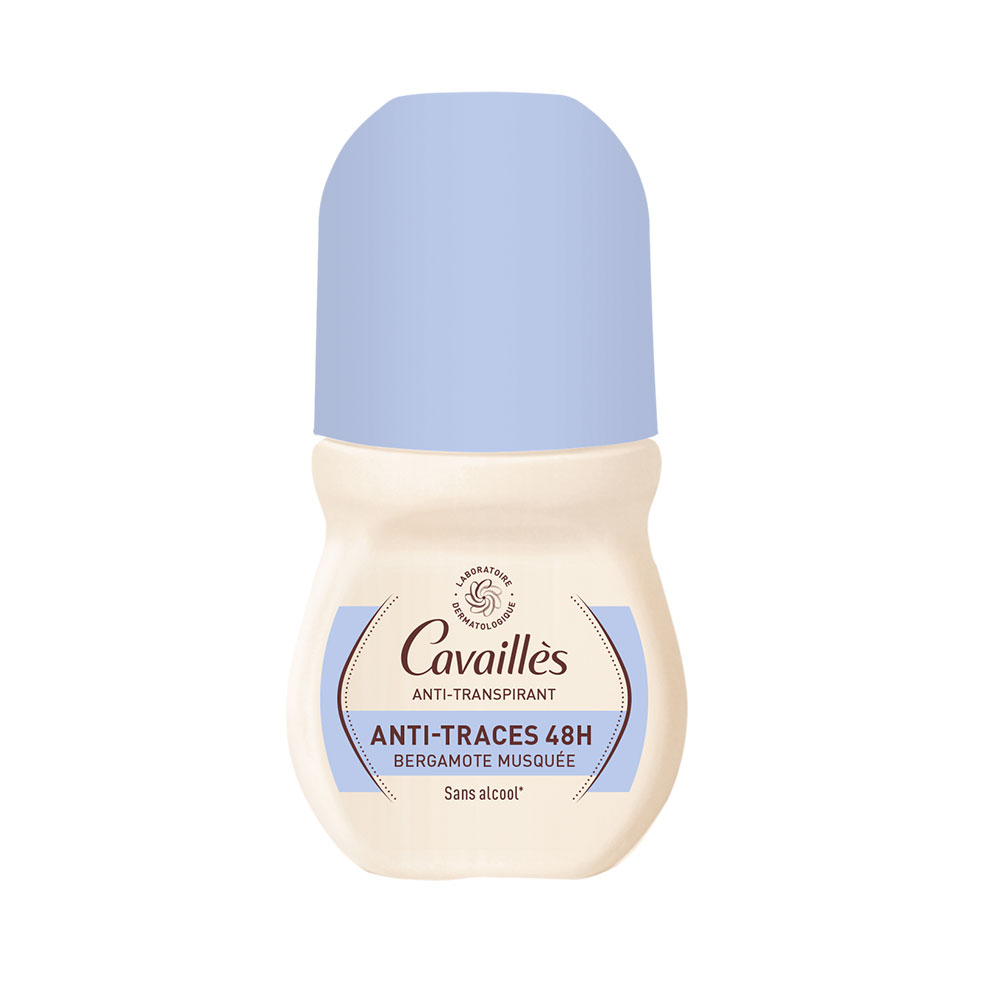 Cavaillès Absorb + Déodorant Roll-On Anti Transpirant 48H 50ml