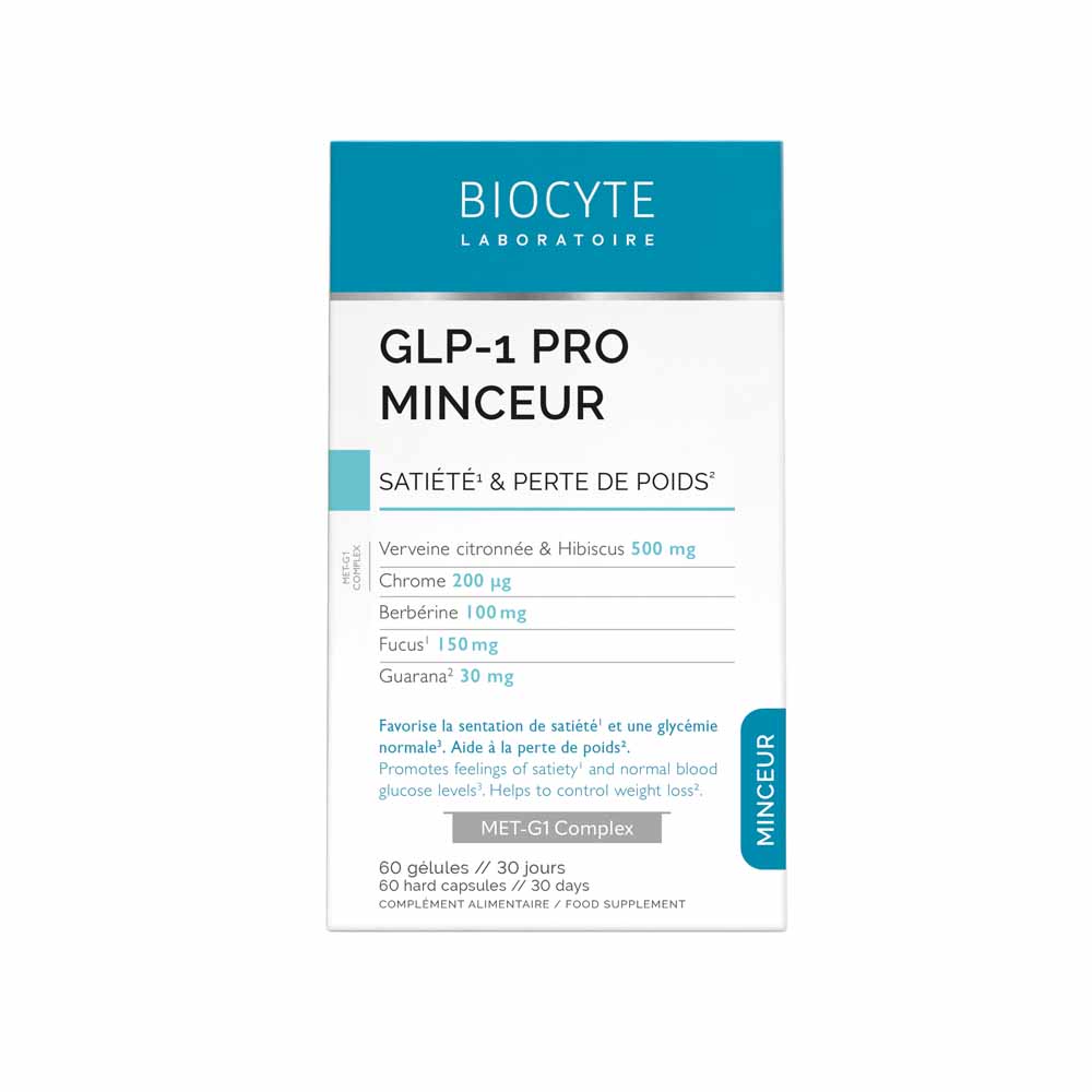 Biocyte Adelgazante GLP-1 Pro saciedad y pérdida de peso 60 cápsulas