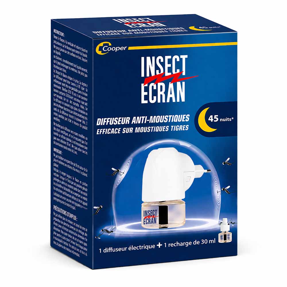 Insect Ecran Diffuseur eléctrico insecticida + recarga 30 ml