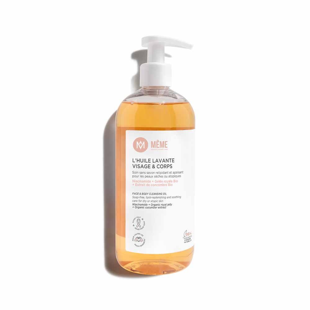 MÊME Aceite limpiador rostro y cuerpo pieles sensibles 500 ml