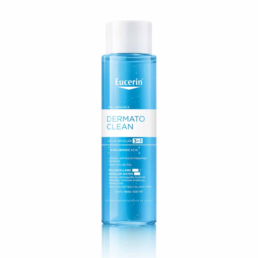 Eucerin DermatoCLEAN [Hyaluron] Eau micelar 3 en 1 400 ml