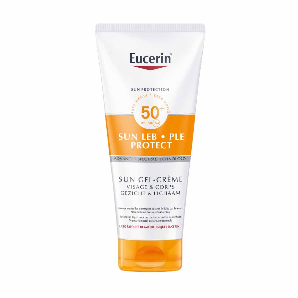 Eucerin Sun Protection Crème-Gel SPF50 Leb Protect Visage et Corps 150ml