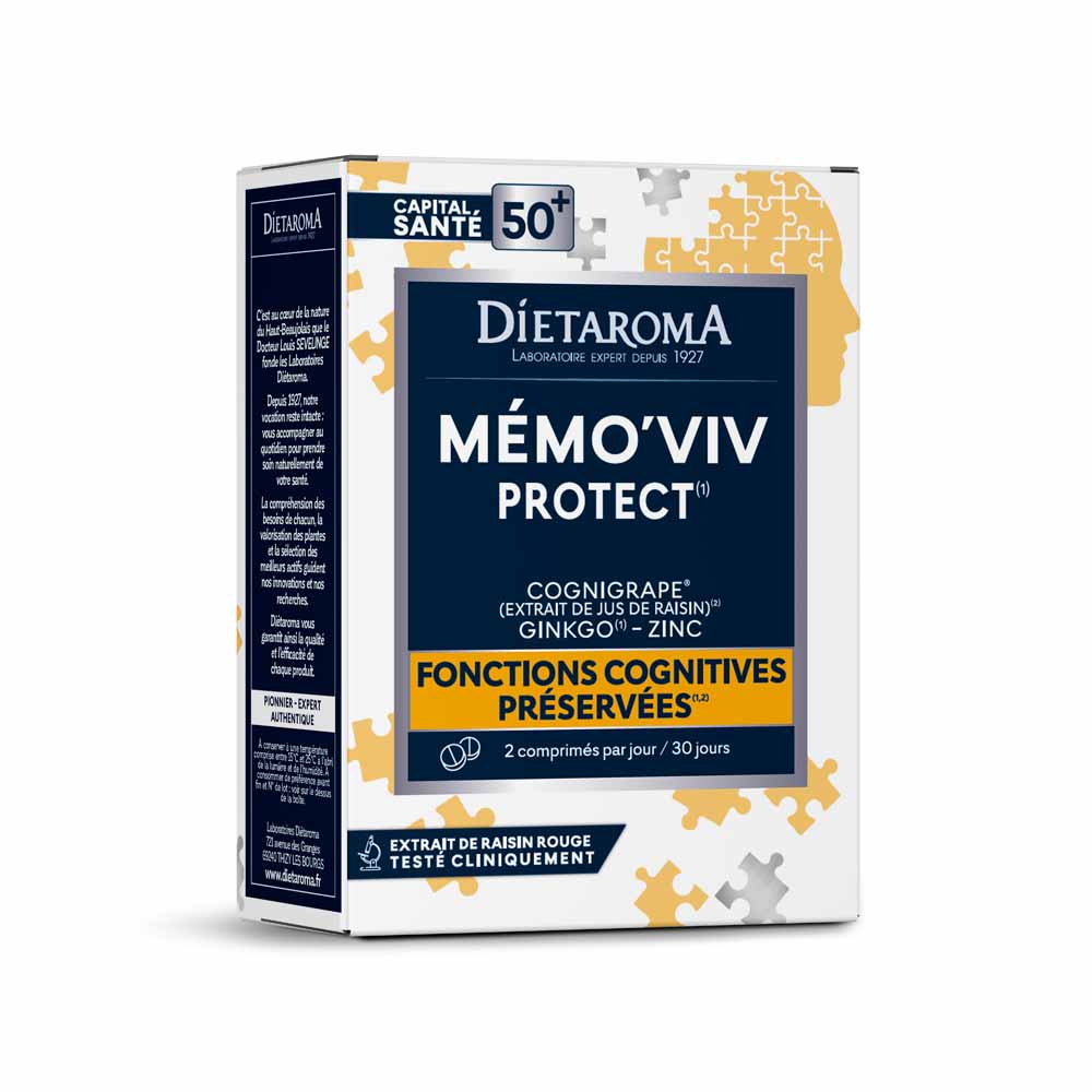 Dietaroma Memo'Viv Protect 50+ 60 comprimidos