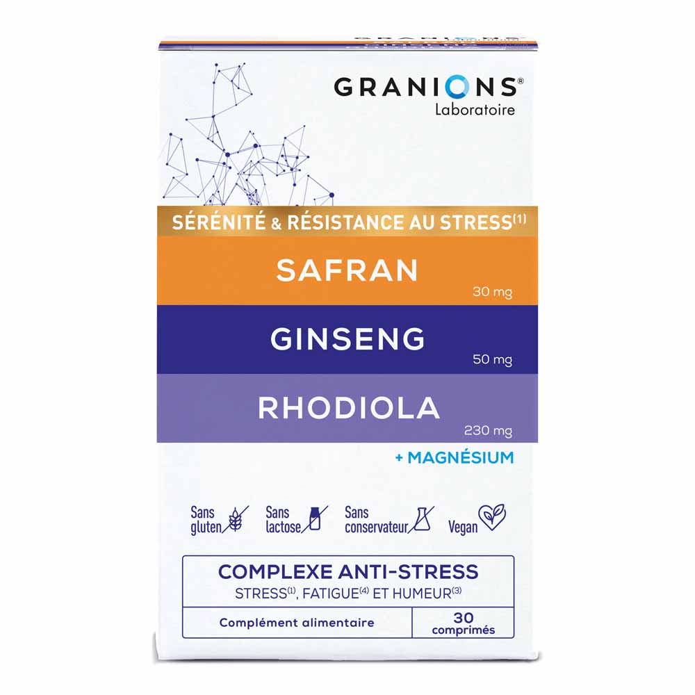 Granions Complejo antiestrés 30 comprimidos