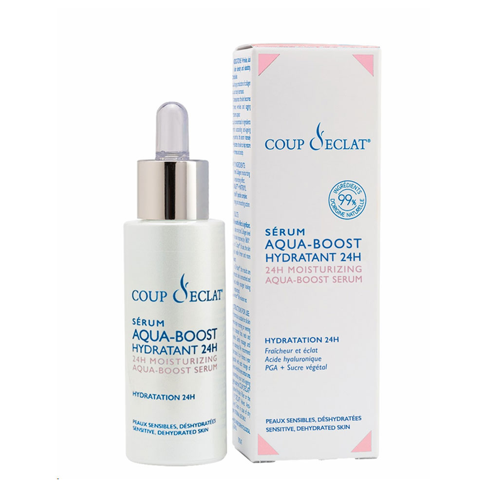 Coup D'Eclat Sérum Aqua-Boost hidratante 24h 30 ml