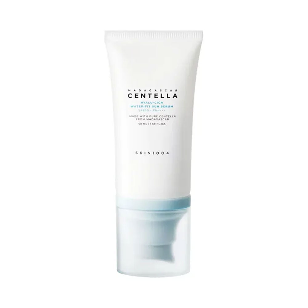 Skin1004 Sérum solar Madagascar Centella Hyalu-Cica Water-Fit protección SPF50+ 100 ml