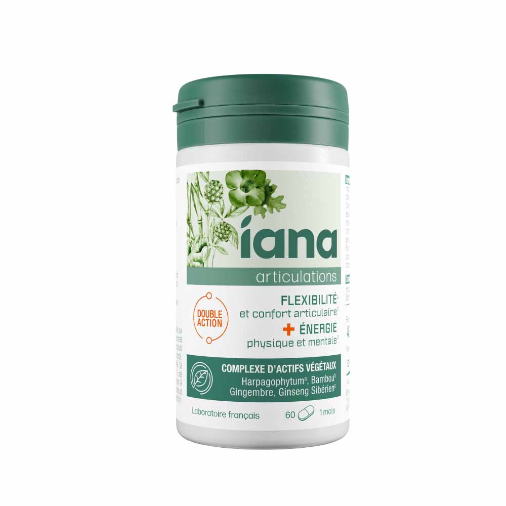 Iana Articulaciones Flexibilidad y energía 60 comprimidos
