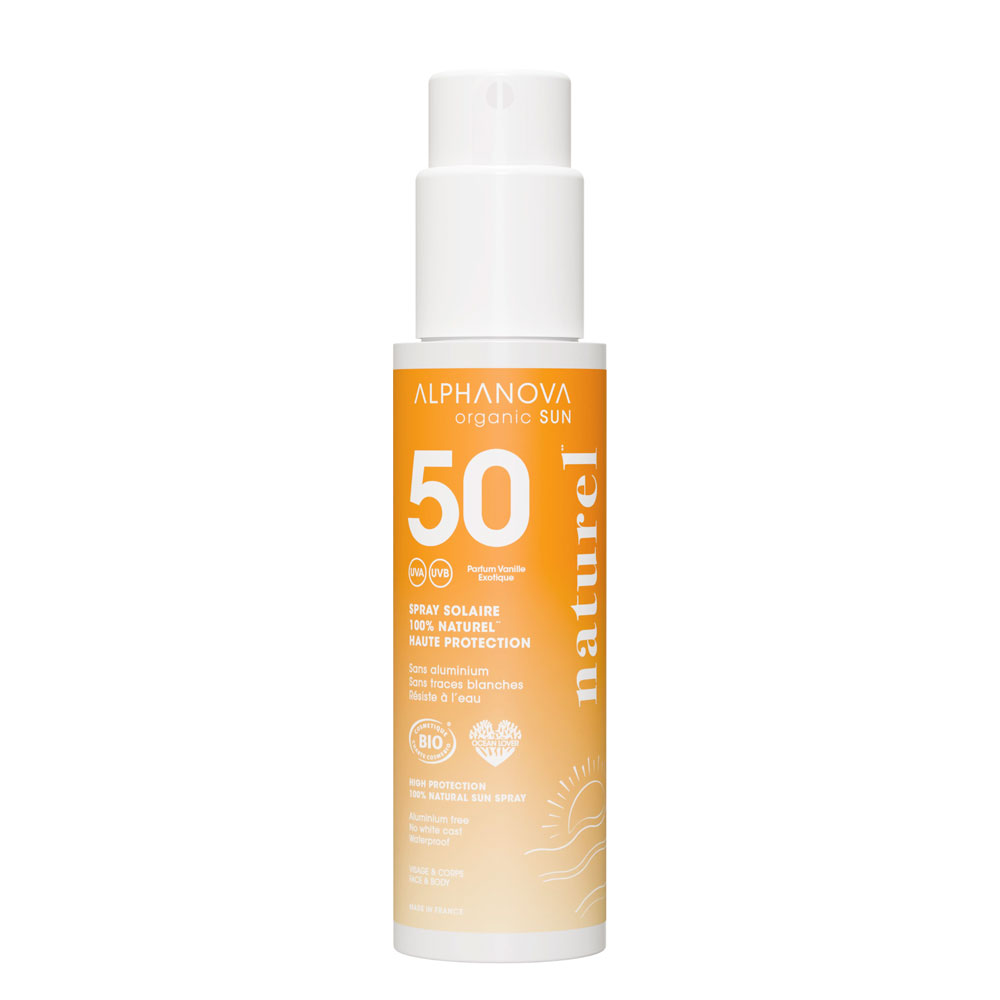Alphanova Organic Sun Crema solar protección alta SPF50 bio 100 g
