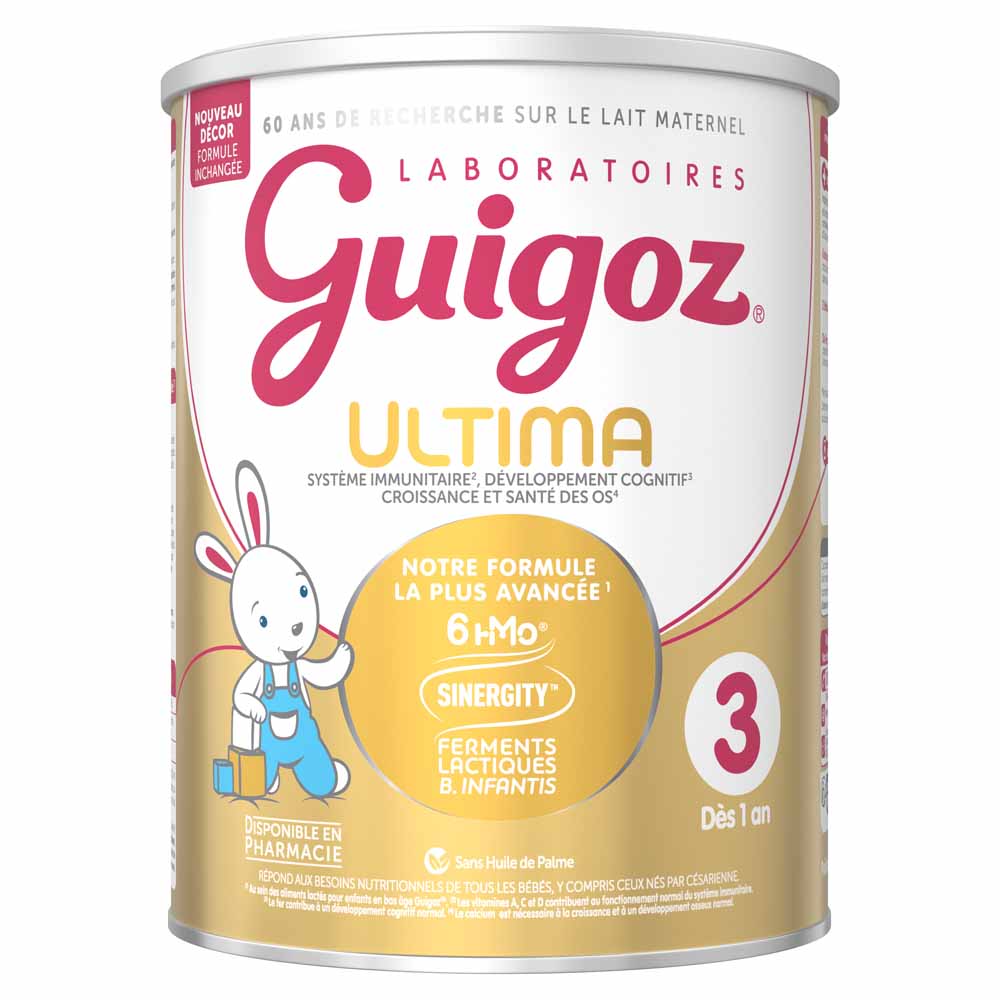 Guigoz Ultima Leche en polvo 3 a partir de 12 meses 780 g
