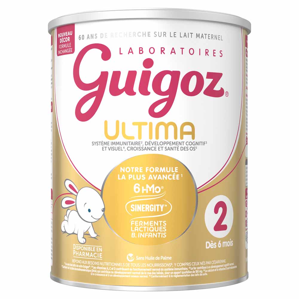 Guigoz Ultima Leche en polvo 2 de 6 a 12 meses 780 g