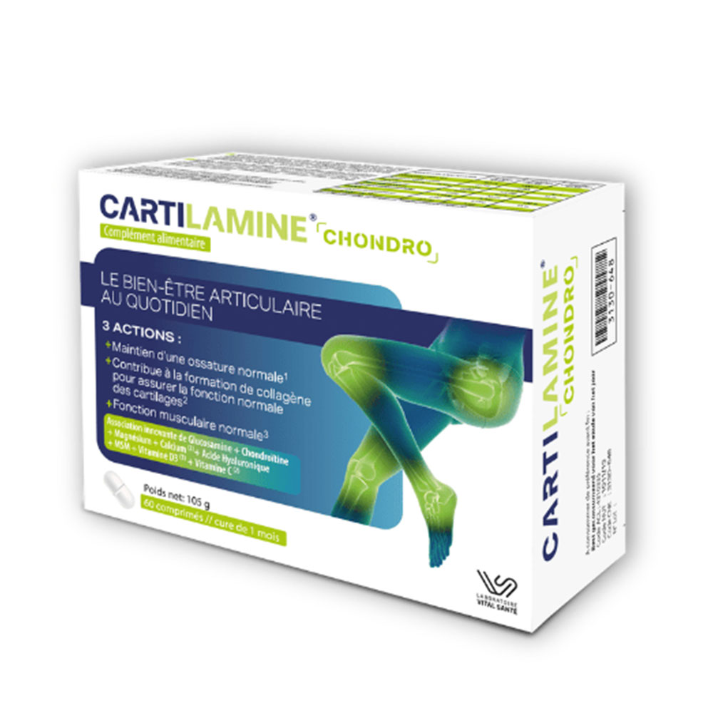 Vital Santé Cartilamine Chondro cartílago 60 comprimidos