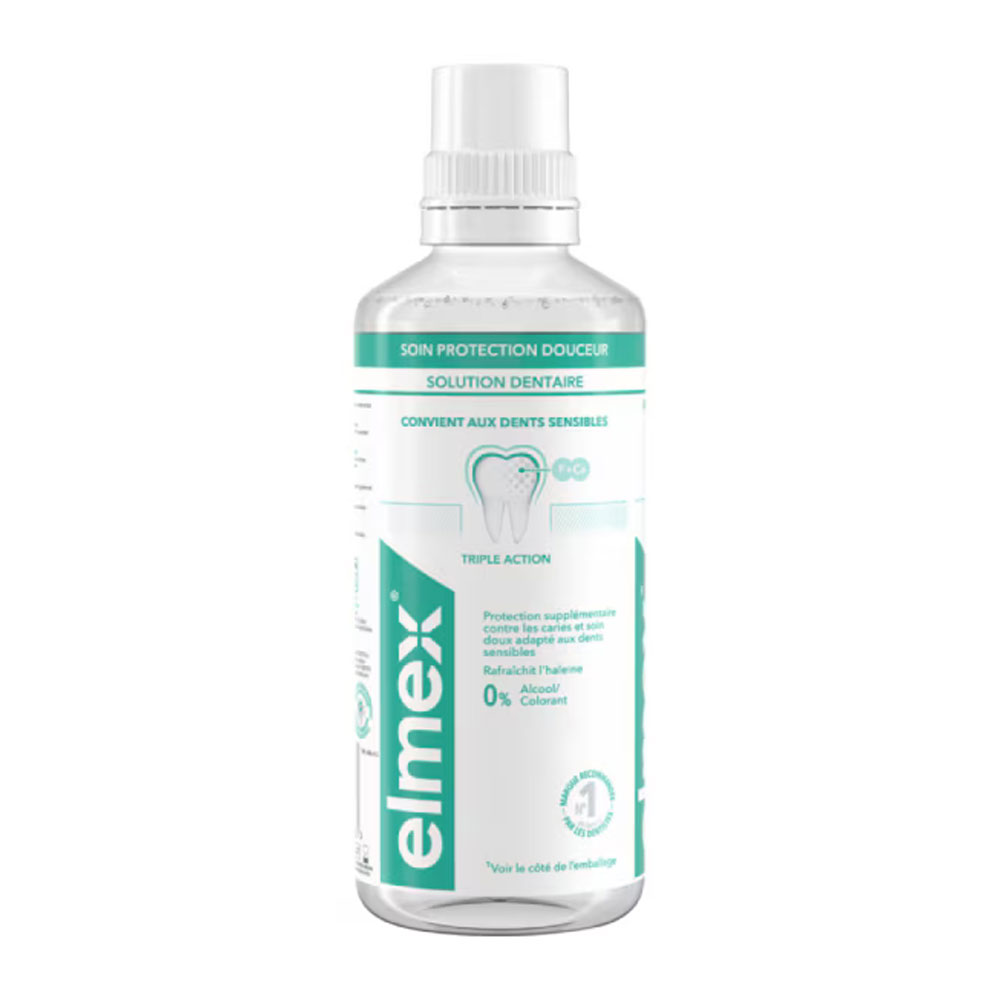 Elmex Sensitive Solución dental suavidad sin alcohol 400 ml