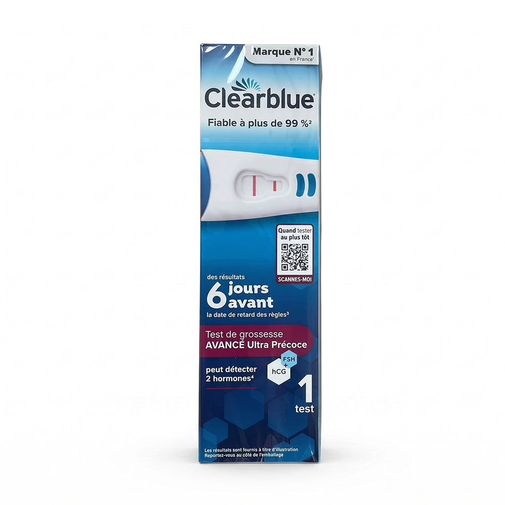 Clearblue Test de embarazo avanzado detección ultra temprana 1 test