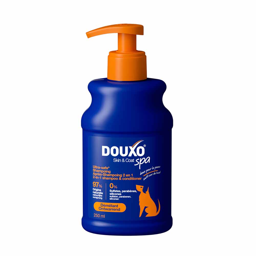 Douxo Champú y acondicionador 2 en 1 para perros 250 ml