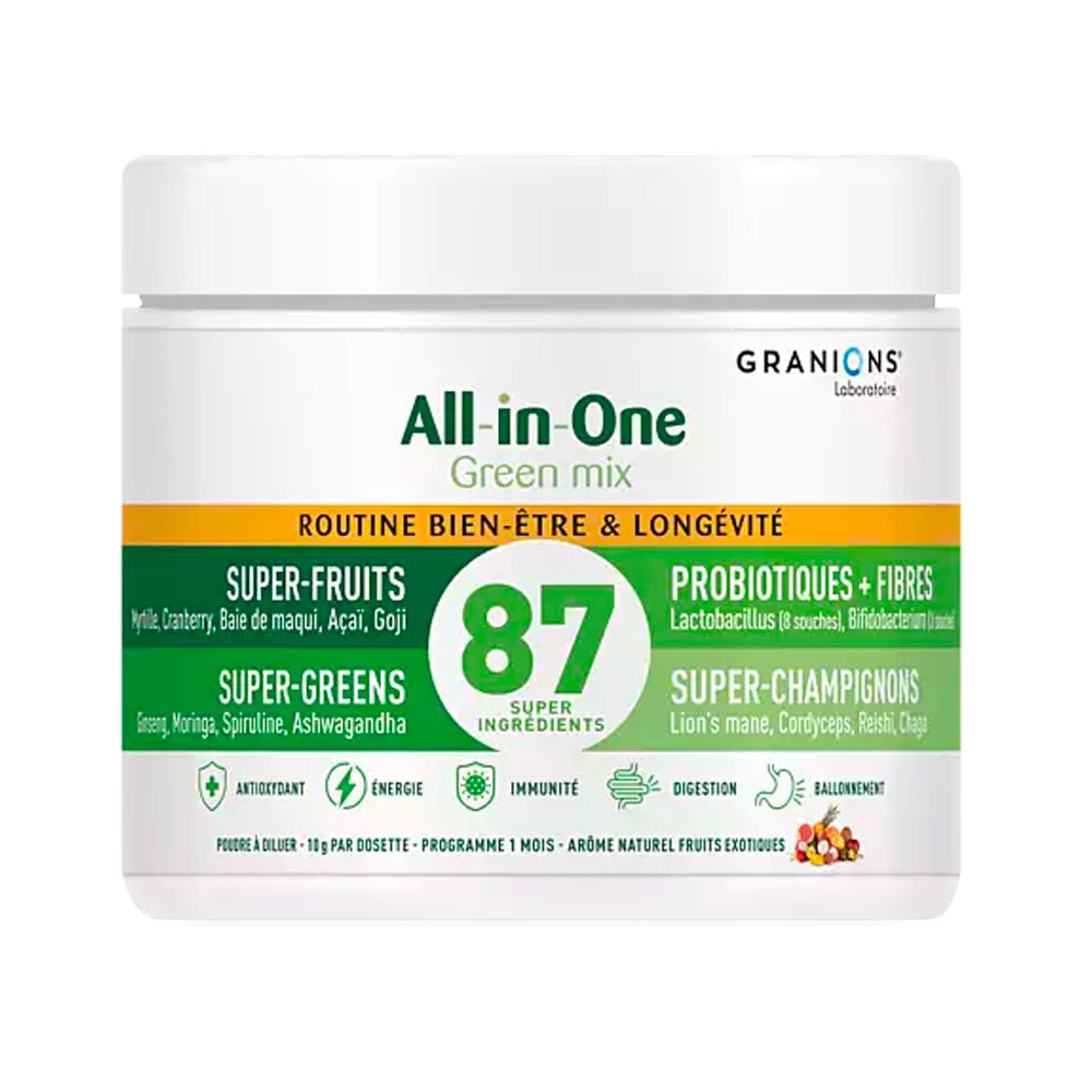 Granions Bienestar y longevidad frambuesa y kiwi 146 g
