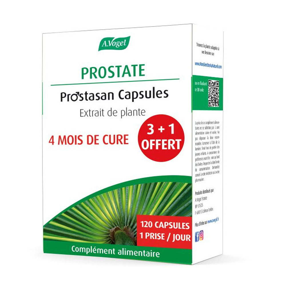 A.Vogel France Prostasan 4 meses de cura 120 cápsulas