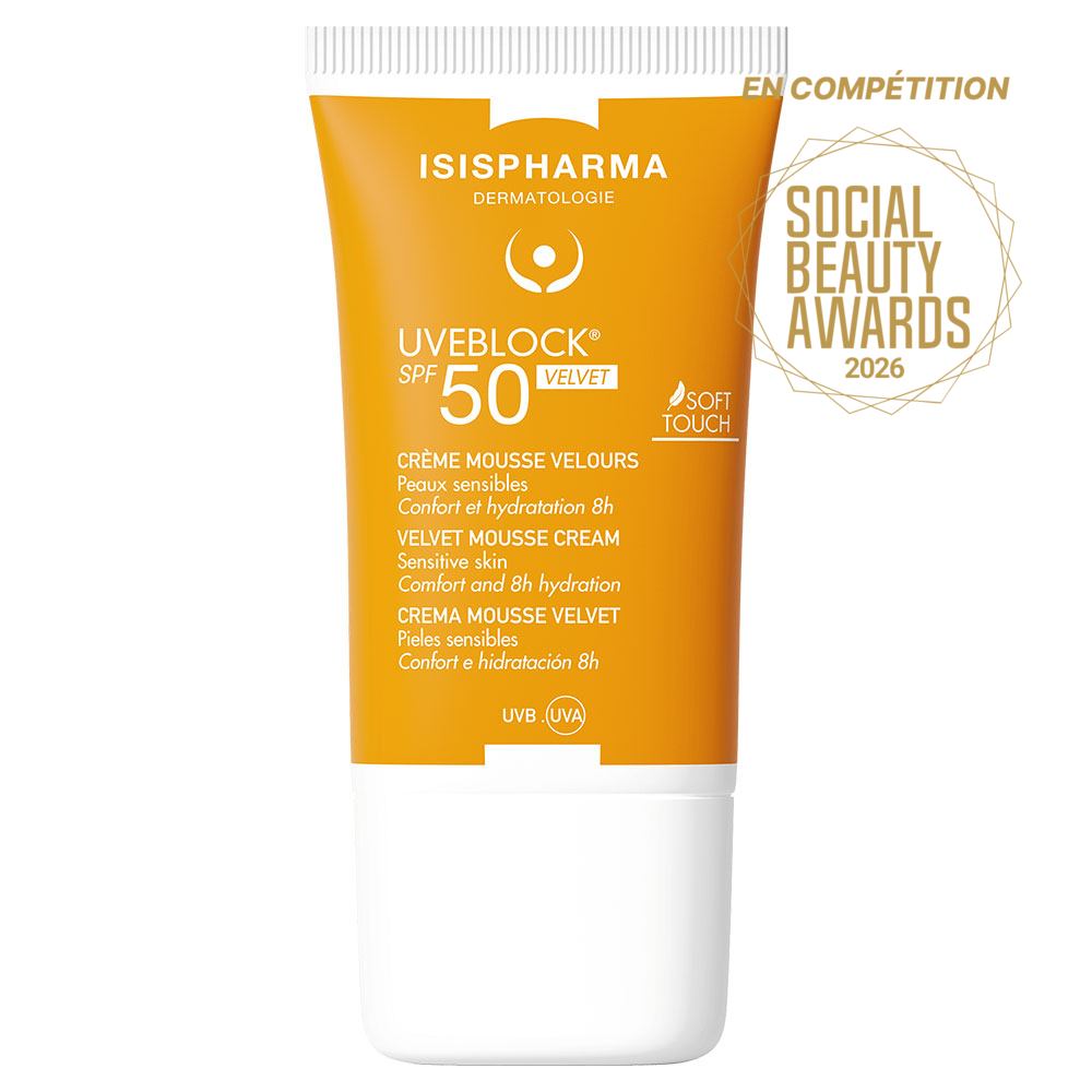 Isispharma Uveblock Crema mousse aterciopelada SPF50 40 ml